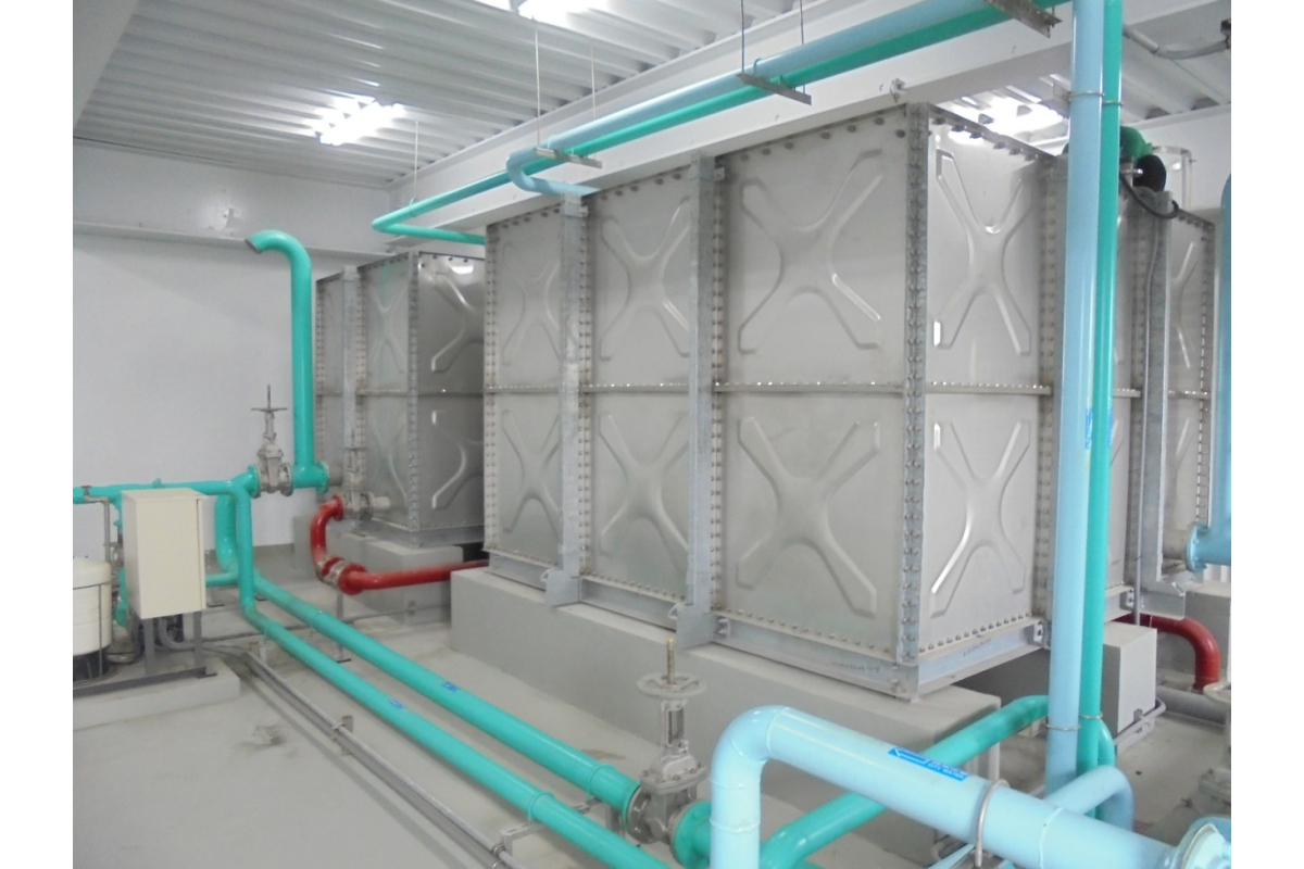 Bồn nước inox lắp ghép giá rẻ 